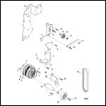 Alternator and Brackets