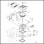 CARBURETOR/THROTTLE LINKAGE (WEBER - 4 BARREL)