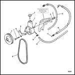 POWER STEERING COMPONENTS CAST MOUNTING BRACKET