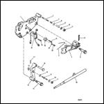 SHIFT BRACKET NEW DESIGN - WITH SPRING GUIDE