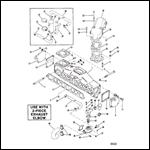 EXHAUST MANIFOLD USE W/2 PIECE EXHAUST ELBOW