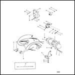 STARTER MOTOR AND WIRING HARNESS