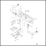 INTAKE MANIFOLD AND THROTTLE LINKAGE (165-170-3.7L)