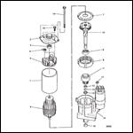 STARTER ASSEMBLY (BRAVO PLUG IN MODELS) (50-822330A2)