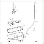 OIL PAN AND OIL PUMP