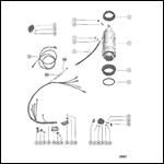 STARTER MOTOR AND WIRING HARNESS