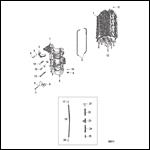 CYLINDER BLOCK AND CRANKCASE ASSEMBLY