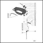 BOTTOM COWL AND SHIFT LINKAGE