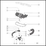 INTAKE MANIFOLD COVER AND THERMOSTAT COVER