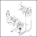 OIL FILTER AND HOSES (STERN DRIVE)