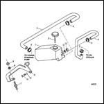 POWER STEERING RESERVOIR/HOSE (STERN DRIVE)