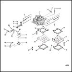 CARBURETOR AND LINKAGE (BORG WARNER)