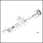 Sea Water Pump Assembly (Bravo Standard) 1A299999 and Below