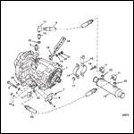 TRANSMISSION AND RELATED PARTS (V-DRIVE) (BORG WARNER)