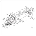 TIMING GEAR AND FLYWHEEL HOUSING