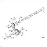 CAMSHAFT AND IDLER GEAR