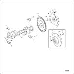 CRANKSHAFT AND FLYWHEEL