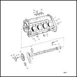 CYLINDER BLOCK AND CAMSHAFT (5.7LX ALPHA/BRAVO)