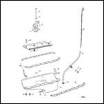 OIL PAN AND OIL PUMP (0D456489 thru 0D456768)