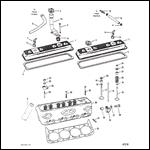 CYLINDER HEAD AND ROCKER COVER