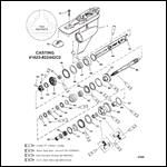 GEAR HSG (PROP SHAFT)COUNTER ROTATION(G437999 & BELOW)