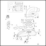 Exhaust Manifold Elbow and Riser