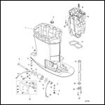 Driveshaft Housing and Exhaust Tube