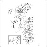 Carburetor (Mercarb) 0D447415 Thru 0D836075